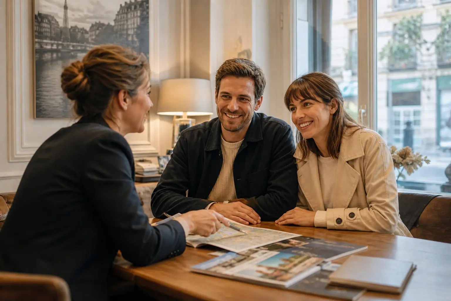 Accueil humain dans une agence de proximité