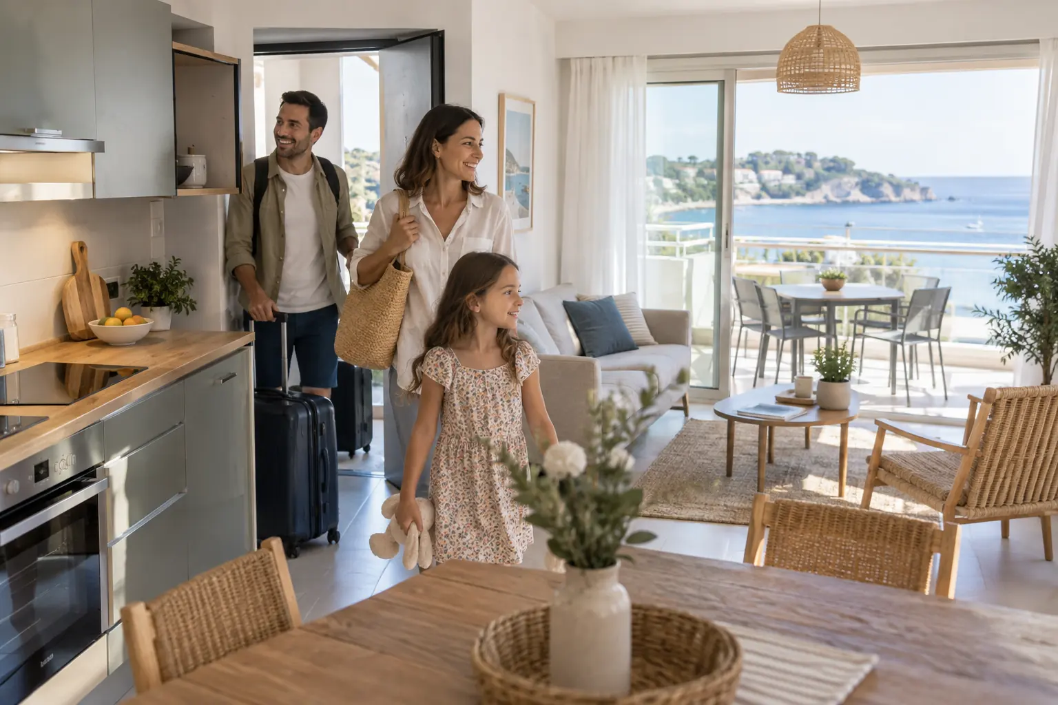 Résidence de vacances avec terrasse et jardin