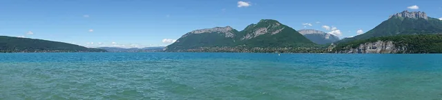 Le lac d’Annecy et ses rives